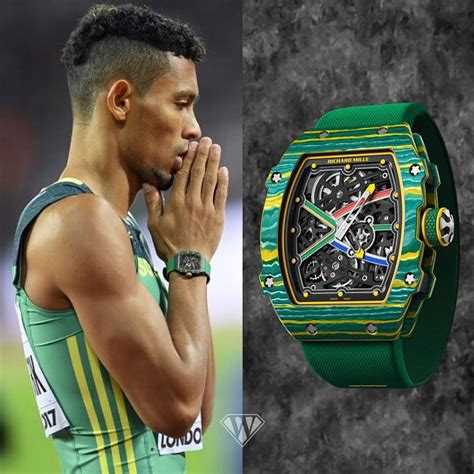 richard mille rm67 01|richard mille wayde van niekerk.